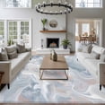 thumbnail image 3 of Gray Marble Large Area Rugs 5x8 ft Fluid Art Abstract Modern Washable Rug Non Slip Indoor Carpet Absorbent Floor Mat for Living Room Bedroom Dining Room, 3 of 9