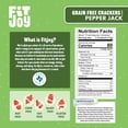 thumbnail image 3 of (Pack of 8), FitJoy Pepper Jack Cracker Rounds, 8 oz, 3 of 5