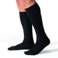 thumbnail image 2 of Jobst for Men Casual Closed Toe 15-20 Knee High Compression Socks Black XLarge Full, 2 of 3