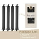 thumbnail image 5 of Solución de Estilo Sin Daño Rizadores de Cabello Sin Calor Unique Bargains Rizos Sin Calor Durante la Noche Rulos para Ondas Sin Esfuerzo Negro 4Pcs, 5 of 7