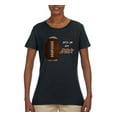 thumbnail image 2 of Wild Bobby Football Fingerprint It's in My DNA Sports Women Graphic Tee, 2 of 6