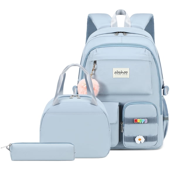 Set de Mochilas abshoo 3 Piezas Resistente al Agua para Escuela y Viaje