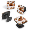 thumbnail image 2 of 4 Pcs Cabinet Handle Drawer Pulls Halloween Pumpkin Knobs with Screws Square Furniture Office Cabinet Knob Decoration, 2 of 7