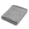 thumbnail image 3 of Rectangle Hand-woven Bulky Soft Chunky Knit Bedding Blanket Thick Yarn Knitted Sofa Throw Rug - 9 Colors, 3 of 6