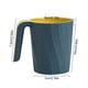 thumbnail image 5 of Bearachild Vaso de plástico para cepillo de dientes, vaso de baño, artículos de tocador de viaje, taza de lavado, accesorios de baño antideslizantes de Juegos de accesorios de baño azul oscuro Bearachild HA003589-04, 5 of 6