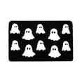 thumbnail image 2 of Halloween Bathroom Decor Bath Mat Spooky Ghosts Gothic Home Decor Black Rugs Entrance Mats for Bedroom, Living Home Decoration 31x19 Inches,Black, 2 of 6