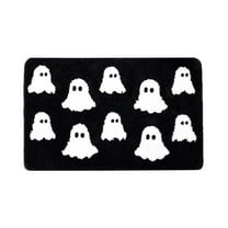 Eoozwa Halloween Kitchen Mat, Ghost Happy Halloween Floor Mats and Rugs Non Skid Washable for Kitchen Home Decor,Halloween Decorations and Accessories,19.6x31.4in