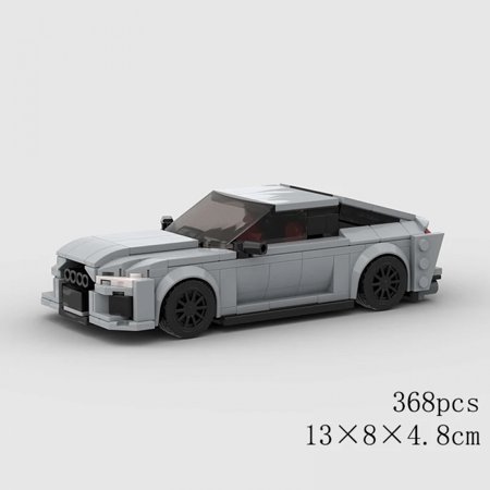 RS7 C8 Sportback MOC Car Speed Champions Super Race F1 Vehicle Model Building Block Racing Brick Christmas Gift City Technical