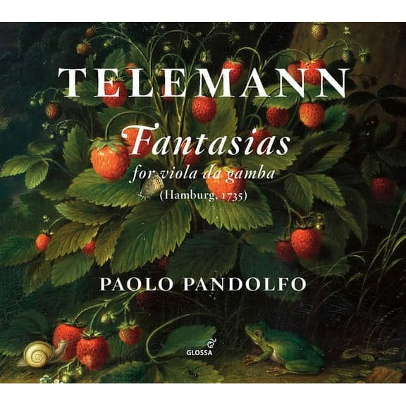 Telemann / Pandolfo - Fantasias for Viola Da Gamba - Music & Performance - CD
