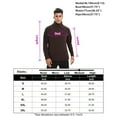 thumbnail image 5 of Men's Fleece Pullover Sweater Long Sleeve Quarter-Zip Casual Sweatshirt, 5 of 5