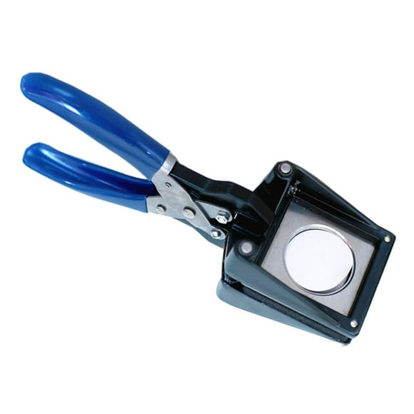 simhoa 1.6/2.0inch Handheld Photo Cutter Punch Duty Round Puncher Cutting for Card 50MM