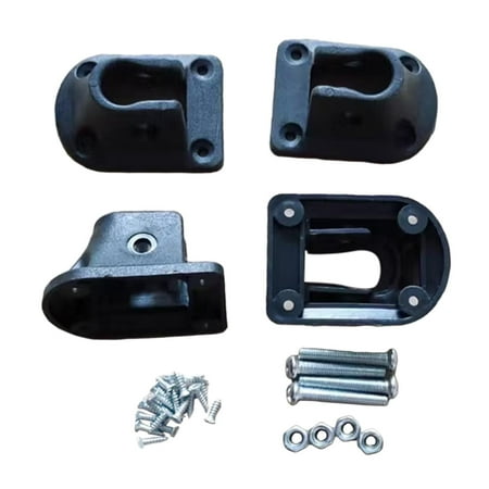 

4Pcs Folding Leg Brackets Support Folding Table Leg Corner Brackets With Screws