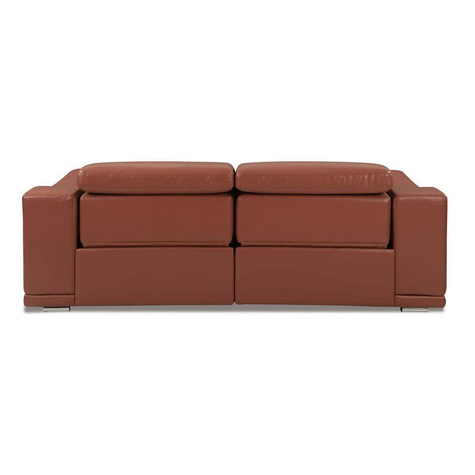 Titan Furnishings Genuine Italian Leather Power Reclining Sofa in