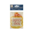 thumbnail image 2 of Clear Cut Baby Girl Shapes with Glitter Accents, 2 of 3