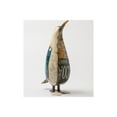 thumbnail image 3 of De Kulture Works handcrafted recycled iron penguin decorative collectible figurine showpiece beautify home office holiday décor| ideal for garden balcony terrace decoration, 4.5x7x13 (LWH) inches, 3 of 4