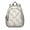 Silver, variant on Backpack Featuring a Game Day Inspired Football Pattern Offers Durable Construction, Multiple Storage Pockets and Lightweight Comfort for Weekend Getaways, Office and Everyday Carry