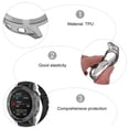 thumbnail image 2 of IBASENICE Funda Protectora de Reloj TPU Funda de Reloj Compatible con Garmin Fenix ​​6X Fenix6x Pro (Negro Transparente), 2 of 6