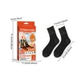 thumbnail image 3 of Personal Care Clearance!The Intelligent Circuit Is Built Into The Socks To Ensure That A Specific Temperature Is Reached. There Is Nothing More Painful Than Freezing Feet While, Gifts for Women, 3 of 9