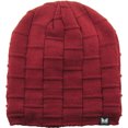 thumbnail image 4 of Thick Box Knit Slouch Beanie Sherpa Fleece Lined, 4 of 6