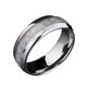 thumbnail image 1 of Anillo de acero inoxidable Minnieouse a la moda para hombre Plata Talla 13, 1 of 6