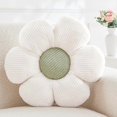 thumbnail image 1 of wonima44 Flower Pillow,Cute Daisy Flower Shaped Throw Pillow for Home Decor,Soft Flower Throw Pillow Seating Cushion for Bedroom,Sofa,Couch (15.7",White), 1 of 1