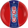 Solo 7 Inch Plate Red