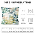 thumbnail image 6 of Nawypu Spring Leaf Pillow Covers Set of 2 Eucalyptus Leaf Green Gold Leaf Seasonal Decorative Indoor Throw Pillow Covers Cushion Cover for Home Decor Bedroom Living Room Couch Sofa Bed, 6 of 6