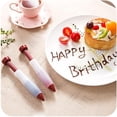 thumbnail image 3 of Okaydehi Baking Cake Decorating Kit Pen DIY Icing Silicone Decor Fondant Writing Tools Baking Cake Kitchen，Dining & Bar Red, 3 of 8