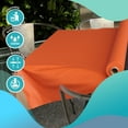 thumbnail image 6 of Exquisite 300 ft. x 40 in. Orange Plastic Tablecloth Rolls - Disposable Table Cover Rolls, 6 of 8