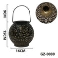 thumbnail image 2 of Solar Lanterns Outdoor Hanging, Metal Large Solar Lantern Outdoor Waterproof With Handle For Garden Patio, 2 of 3