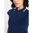 thumbnail image 5 of Avia Women's Golf Polo with Short Sleeves, Sizes XS-XXXL, 5 of 6