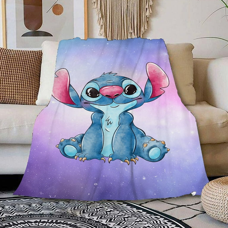 Melbrakin Stitch Manta Stitch Regalos para niñas Stitch Throw