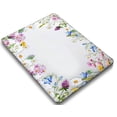 thumbnail image 4 of Hard Case Cover Compatible Newest MacBook Air 13 inch( Retina Display & Touch ID, 2018 - 2022) Cable Tie Model A1932 A2179 A2337 m1, Flowers 45, 4 of 5