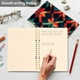 thumbnail image 4 of FORMRS 1-Subject Spiral Notebook 8" x 5" College Ruled 60 Refillable Sheet A5 Hard Cover, 2 Pack, Red Abstract, 4 of 7
