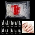 thumbnail image 2 of Clavo Falso Transparente Jinwen 500 Piezas Uñas Postizas, 2 of 7