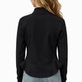 thumbnail image 6 of Girls Zip Up Athletic Jacket Lightweight Stand Collar Workout Outerwear With Thumbhole Cuffs for Gym Yoga Sports Daily Occasions, 6 of 8
