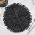 thumbnail image 4 of Saro Lifestyle Rustic Raffia Fringe Placemat (Set of 4), 4 of 5