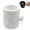 White, variant on Men's Shower Head Universal Bathroom Heated Massager, Spiral Shower Head Massager for Men, Handheld Coarse Hole Design, 2026 Upgraded Men's Showers Heads for Home and Bath Use (White)
