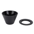 thumbnail image 1 of Pour Over Coffee Dripper, Plastic Flat Bottom Coffee Brewing Filter Cone, Pour Over Coffee Maker Slow Brewing Accessories for Home Restaurant Cafe Camping, 1 of 7