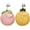 Pink+Yellow, variant on 2PCS Fuzzy Ball Hand Towel,Chenille Hand Towel,Cute Spherical Fruit Shape Hand Towel,Hand Drying Puff,Hand Towels with Hook Loop,Fun Decorative Hand Towels,Suitable for Bathroom, Kitchen, Hotel