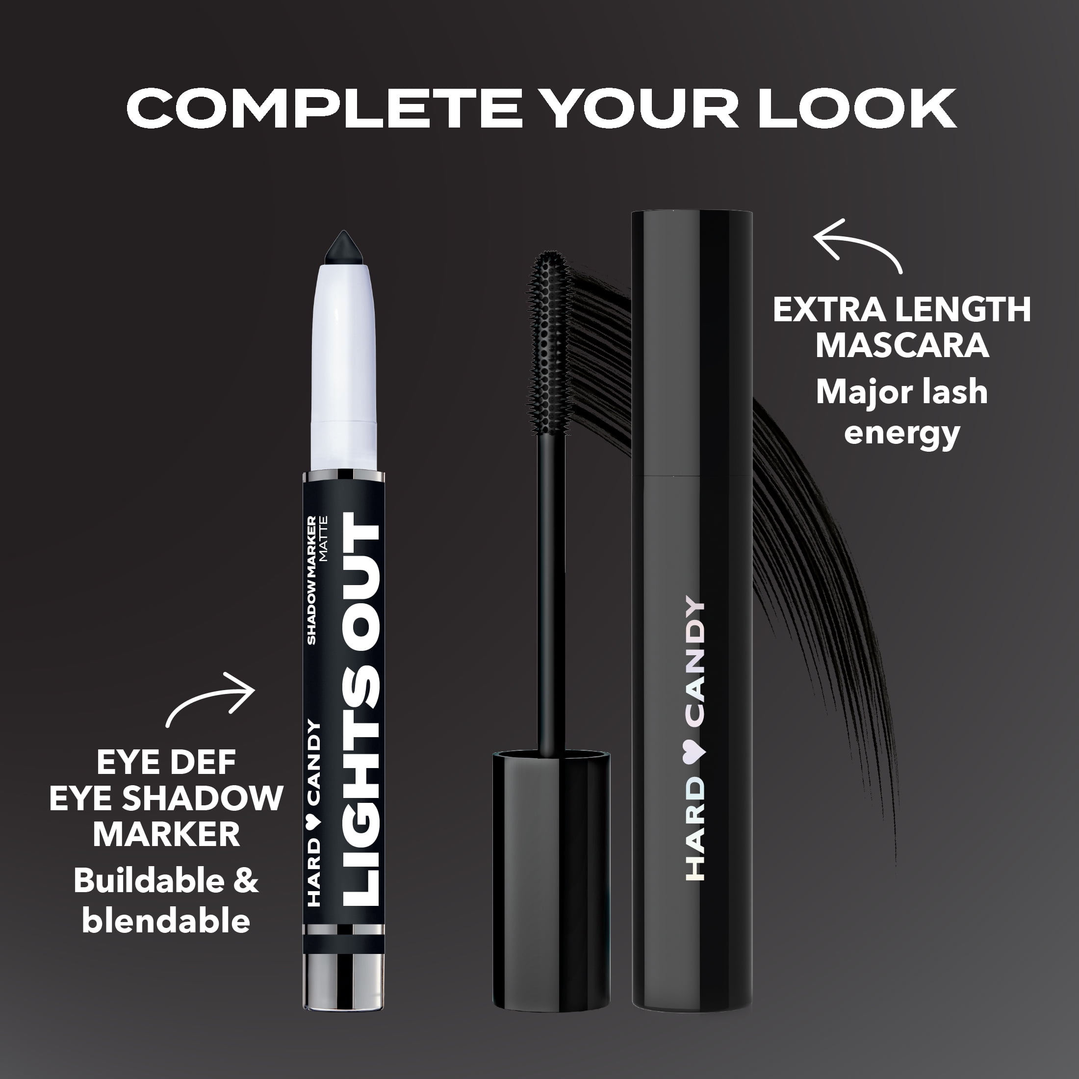 Hard Candy Eye Def Stick – Couleur crémeuse et mélangeable dans des finitions mates et chatoyantes