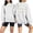 A158-White, variant on Sokhug Long Sleeve Halloween Sweatshirt Print Pullover Tops for Women Casual Round Neck Halloween Graphic Front Back Print Sweatshirt Fall Winter Holiday Casual Wear