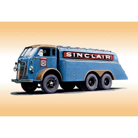 Sinclair Truck-Fine Art Canvas Print (20" x 30")