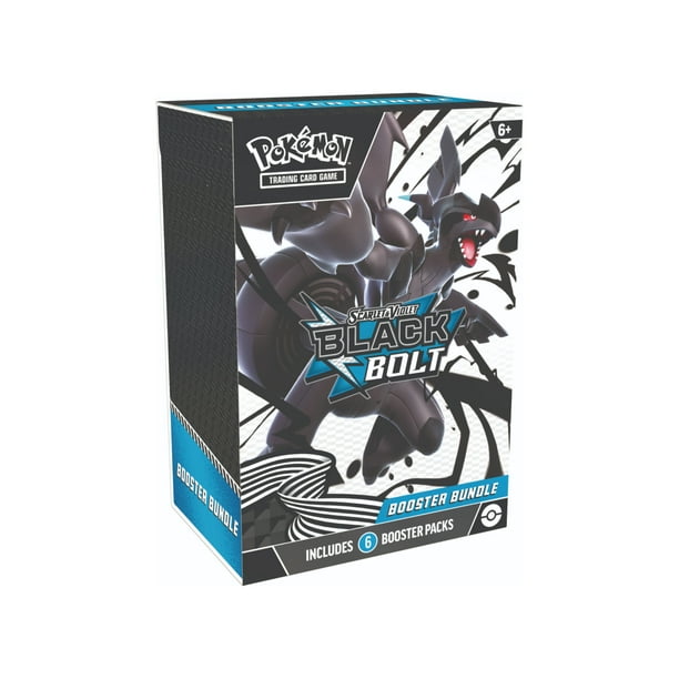 Cartas Coleccionables Pokémon TCG Scarlet & Violet Black Bolt Booster Bundle 6 Pack en Inglés 1 Pieza