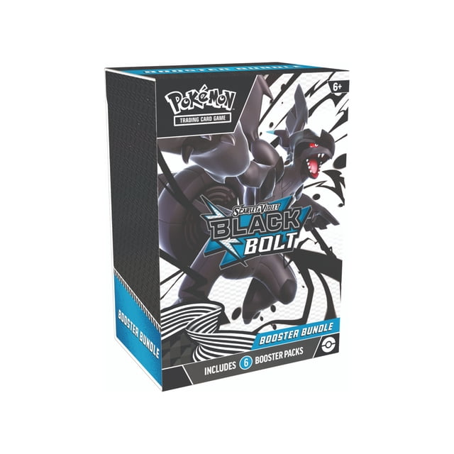 Cartas Coleccionables Pokémon TCG Scarlet & Violet Black Bolt Booster Bundle 6 Pack en Inglés 1 Pieza