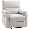 thumbnail image 1 of HOMCOM Fauteuil Inclinable Manuel avec Repose-Pieds pour Salon, 1 of 10