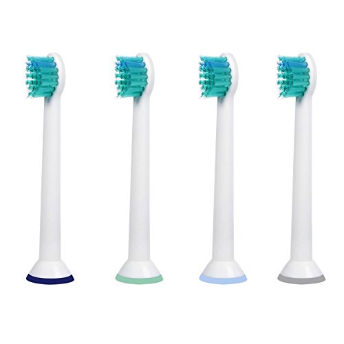 4 Pcs Generic Replacement Toothbrush Heads for Philips Sonicare