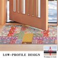 thumbnail image 3 of Pioneer Flower Floral Print Pattern Door Rugs,Washable Non Slip Door Mats Indoor,Decorative Door Mats,Entry Mat Indoor for Entrance,Bedroom,Kitchen,Bathroom,17"x30", 3 of 6