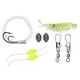 thumbnail image 2 of Kit de pesca de supervivencia Versión básica Kit de pesca compacto para campistas Excursionistas Senderismo Acampada Mochileros Supervivencia al aire libre, 2 of 8