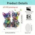 thumbnail image 3 of 100Fens Colorful Cats Home Decor Living Room Study Acrylic Collection Desktop Decor Gift,Christmas Gifts for Girls Room Decor, 3 of 7